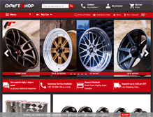 Tablet Screenshot of driftshop.com