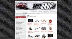 Desktop Screenshot of driftshop.pl